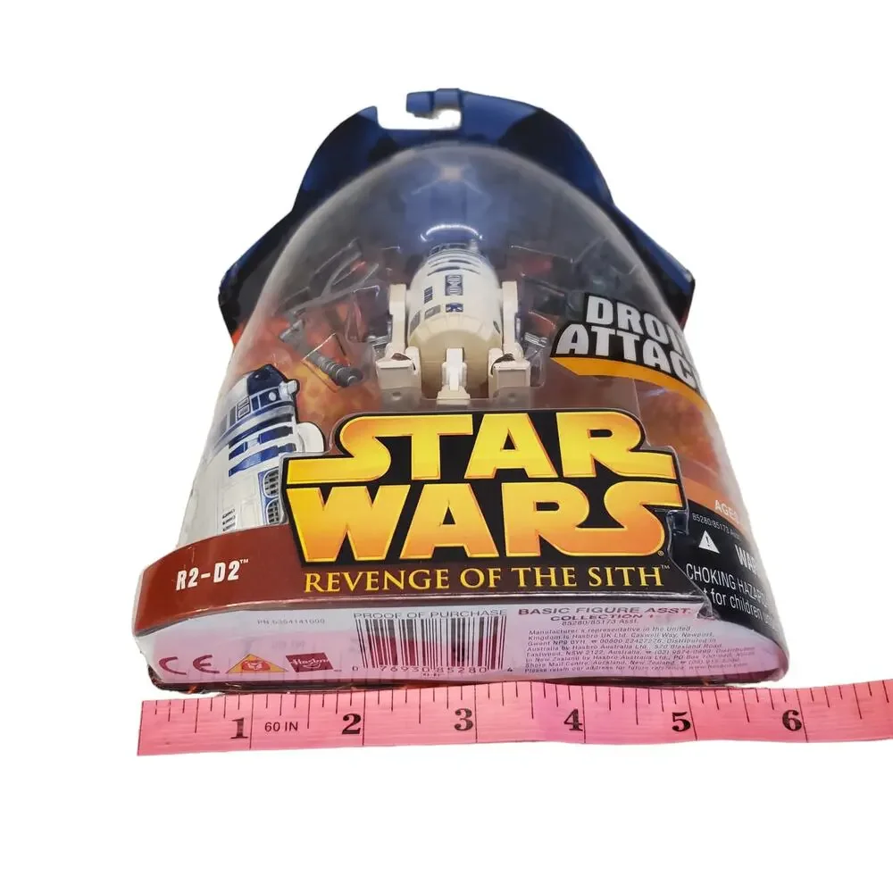 STAR WARS Revenge of the Sith R2-D2 Droid Attack 2005 NEW ROTS